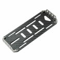thumbnail image 6 of Carbon Fiber Battery Mount Plate for SCX10 RC Cars Durable, Easy to Install 2S/3S Batteries Spare, 6 of 9