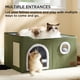 thumbnail image 2 of Cama para gatos, grande, interior, extra ancha, cubo, casa Loden, 2 of 9