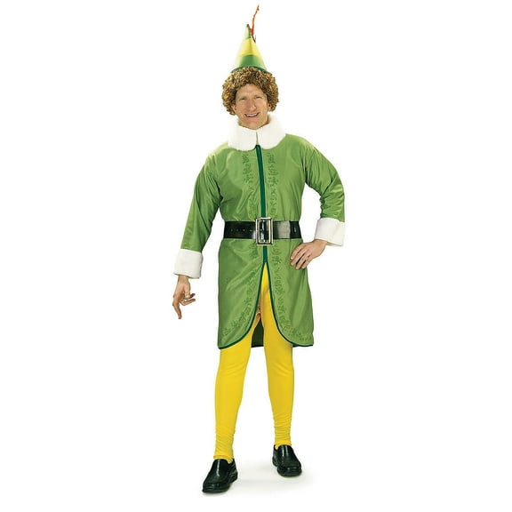 Buddy The Elf Men's Halloween Fancy-Dress Costumes for Adult, Standard