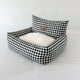 thumbnail image 4 of Fiudx Cama de Invierno para Mascotas, Acolchado Suave, Bordes Elevados para Mayor Soporte Cervical, Forma de Sofá Acogedor, Tela Gruesa Autocalentable, Alivio Del Dolor Articular, Uso En Interiores,, 4 of 5