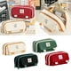 thumbnail image 1 of Fiudx Bolsa de Papelería Multicolor, Gran Capacidad para Bolígrafos y Herramientas, Tejido Resistente, Práctico Diseño de Cremallera, Organizador Versátil, Ideal para Oficina o Estudiantes, Tamaño 21, 1 of 3