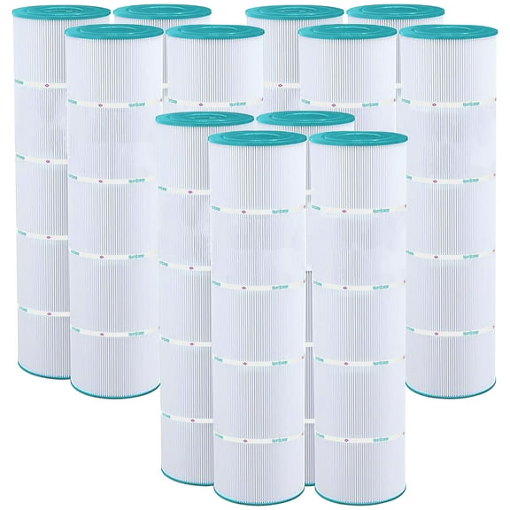 Hurricane 12 Pack HF7471-04 Advanced Pool and Spa Filter Cartridge Replacement