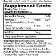 Natrol Melatonin 5 mg Tablets, 60 Ct