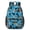 Football and Boot, variant on Football and Splat Black Pattern 17" School Backpacks for Teens,Waterproof Oxford Fabric,S-Shape Padded Straps for School,Travel,Hiking,Camping
