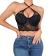thumbnail image 1 of Gibobby Chaleco Halter con tiras finas de Color sólido para mujer, Top sin mangas, chaleco envolvente Sexy para el pecho(Negro,CH), 1 of 5