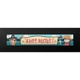 thumbnail image 2 of Noonday Design 18x6 Black Modern Framed Museum Art Print Titled - Ahoy Matey Sign, 2 of 5