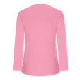 thumbnail image 4 of bnaln Womens Tops Fall Long Sleeve T Shirts V Neck Dressy Casual Pullover Henley Shirts Loose Fit Button Up Tunic Tops Blouses Pleated Tshirts Going Out Tops for Leggings, 4 of 4