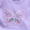 thumbnail image 3 of HCNTES Toddler Girl Clothes 3 6 12 18 24 Months 2T 3T 4T 5T 6T 2pcs Cute Graphic Print Flying Sleeve Round Neck Tank Top and Elastic Shorts Set Outfits Clothing for Girls, 3 of 5