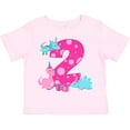 thumbnail image 3 of Inktastic Dinosaur Party-second Birthday Girls Toddler T-Shirt, 3 of 5