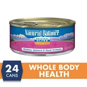Original Ultra Whole Body Health Chicken, Salmon & Duck Canned Cat Food, 6-Ounce (24 Count)