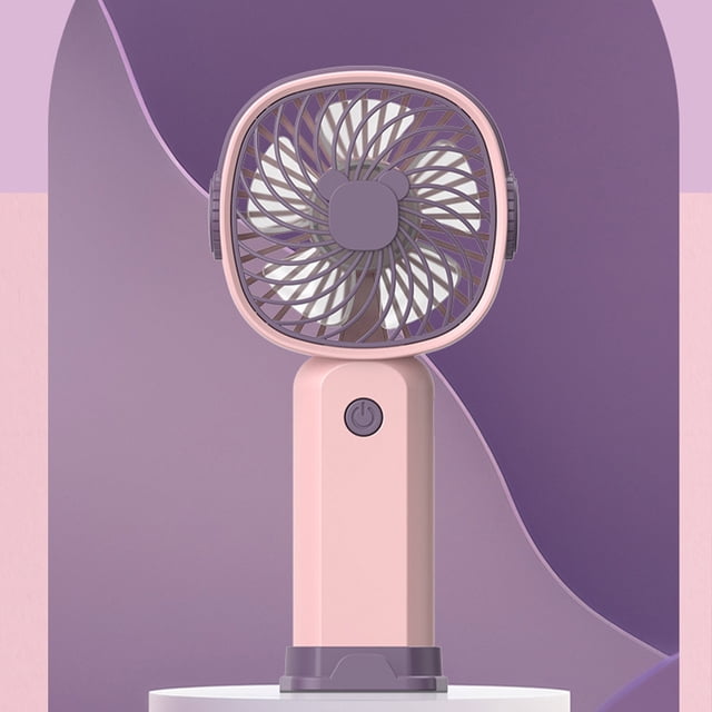 Portable Neck Fan with Stand - 3-in-1 Handheld, Desktop & Wearable Mini Fan for Travel, 8-Hour Battery, USB Rechargeable