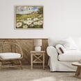 thumbnail image 3 of Stupell Industries Traditional Butterfly Dream Daisy Field Gold Floating Frame Canvas Art, 21 x 17, by Petals Prints Design, 3 of 7