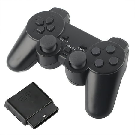 2.4GHz 8M Dual Vibration Wireless Game Controller Gamepad Joystick for PS2