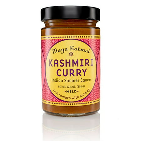 Maya Kaimal Indian Simmer Sauce, Kasmiri Curry, Mild, 12.5 (Best Indian Vegetable Curry)