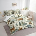 thumbnail image 3 of Castle Fairy Animal Bear Deer Bedding Comforter Set,Fishing Hunting Full Bedding Set, 3 of 8
