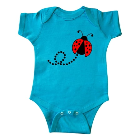 

Inktastic Cute Red Ladybug Gift Baby Boy or Baby Girl Bodysuit