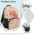 thumbnail image 7 of HUIACONG Cute Strawberry Axolotl Print School Backpack for Boys Girls Ages 6-18 Large Capacity Lightweight Water Resistant Bookbag for Elementary Middle High School Back to School Daily Use, 7 of 7