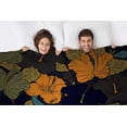 thumbnail image 2 of Yibo Brown Sloth Blanket Flannel Soft and Comfortable Anti-static Bed Sofa Blanket, 2 of 7