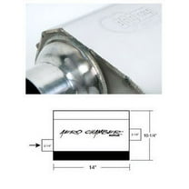 Hooker 21501HKR Exhaust Muffler