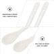 thumbnail image 5 of 12 PCS Cerámica Coloque Café Café Práctico Conmovedor Cuchara Helado Cucharas, 5 of 6