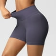 thumbnail image 4 of Lenpel Workout Shorts for Women Seamless High Waisted Scrunch Butt Lifting Gym Yoga Shorts Booty Biker Shorts, 4 of 7