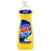 Ajax Ultra Liquid Dish Soap Lemon Scent, Super Degreaser, 12.4 oz Bottle