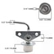 thumbnail image 2 of 16740-P2K-003 Car Fuel Pressure Regulator for Honda Acura Civic Isuzu, 2 of 5