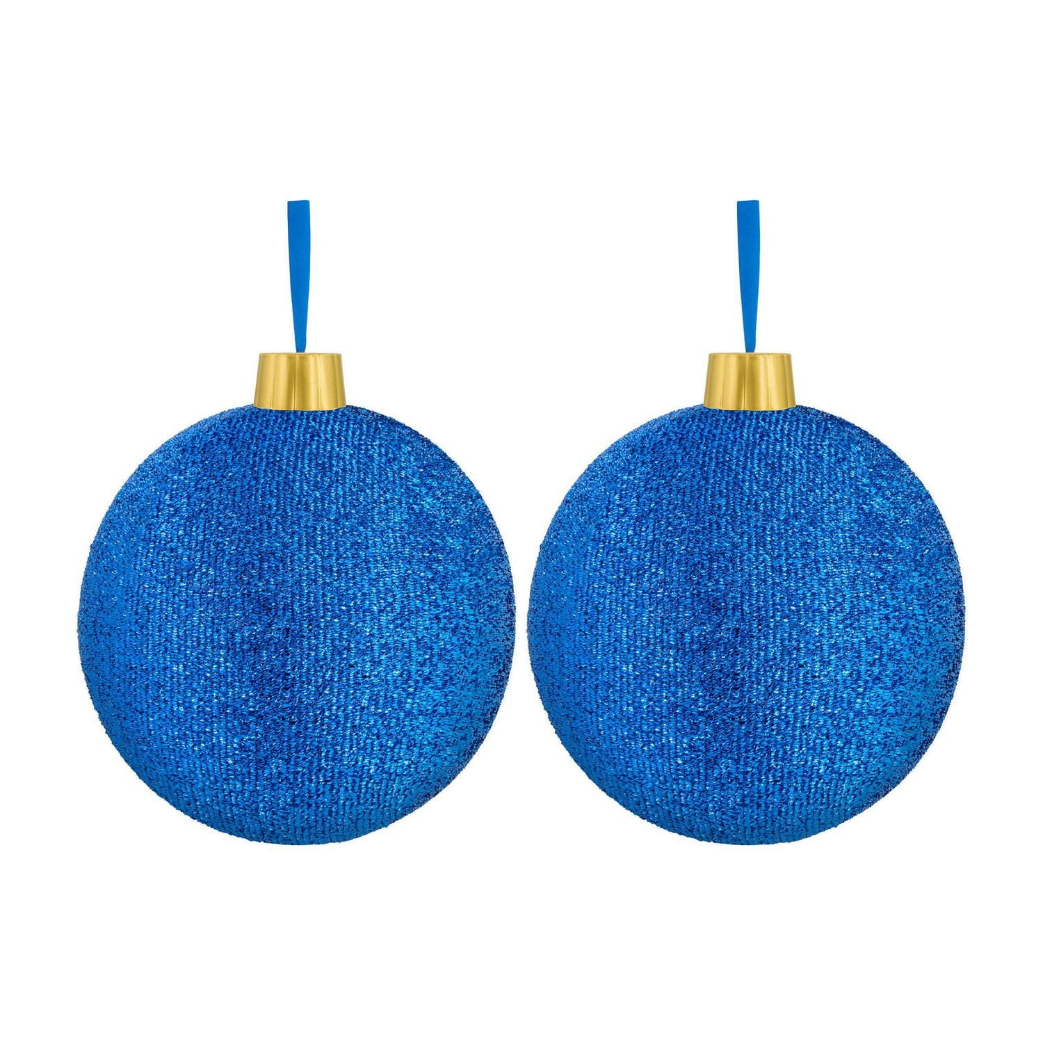 12" JUMBO ORNAMENTS BLUE