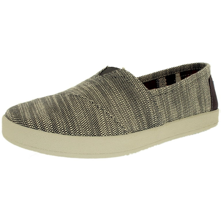 Toms Women's Avalon Slipon Woven Ankle-High Fabric Flat Shoe
