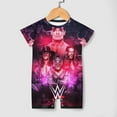 thumbnail image 4 of WWE Baby Boy Girl Romper Short Sleeve Cotton Bodysuit Outfits Jumpsuit Summer One Piece Clothes, 4 of 8