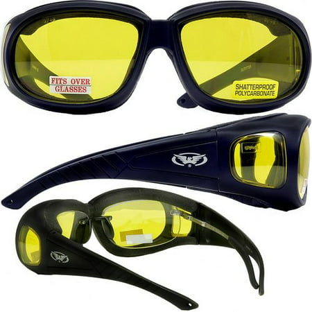 Global Vision Outfitter Transition Yellow Photochromic Motorcycle (Best Transition Motorcycle Sunglasses)