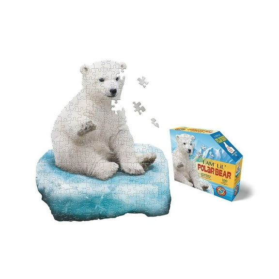 Madd Capp Puzzle Jr. - I Am Lil Polar Bear 100 Piece Puzzle