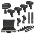 thumbnail image 1 of Kit de micrófono de batería Phenyx Pro PTD-10 de 7 piezas totalmente metálico, 1 of 6