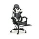 thumbnail image 1 of Silla Gamer Ergonómica Reclinable Respaldo Alto Y Reposa Pies blanco Lumax Silla Gamer Con Reposa Pies ZGS-955-CA, 1 of 4