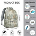 thumbnail image 6 of Paisley Gift Backpack for Women & Men - Waterproof School Bookbag, Stylish Laptop Backpack with Paisley Design, Perfect for College Students, 6 of 6