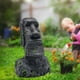 thumbnail image 3 of Acuario Moai Decoración de Pascua Estatuas Patio Césped Paisaje Jardín de hadas, 3 of 8