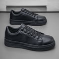 thumbnail image 2 of [Sneakers] Men'S Stylish Skate Shoes with a Solid Color Upper And Non-Slip Sole, Trendy Footwear for Boys, Suitable for Outdoor Campus Walking, Jogging, Traveling, And All Seasons, 2 of 9