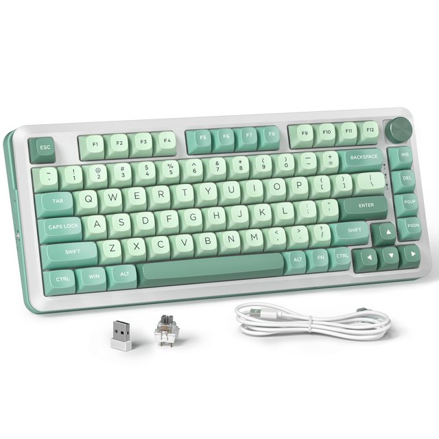 Teclado mecánico inalámbrico Redragon K681 81 teclas RGB