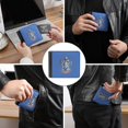 thumbnail image 3 of Futurama Bender Beer Smoke PU Leather Wallet With Card Slots Bifold Wallet Money Organizers Holder Gift Daily Wallet, 3 of 7
