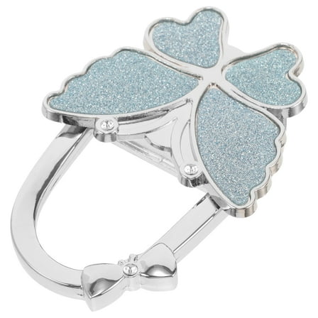 Purse Hanger for Table Office Desk Bag Hooks Butterfly Holder Miss Blue