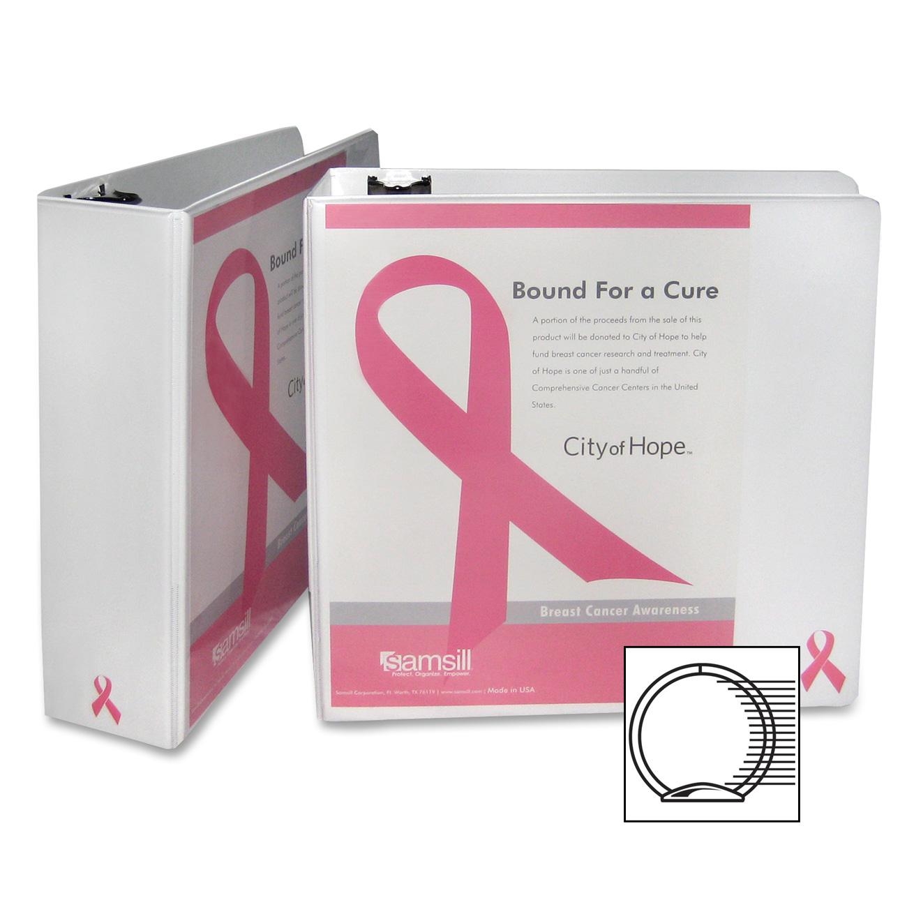 Breast Cancer Awareness View Binder