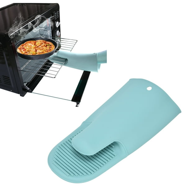 Guantes de Silicona Engrosados Con Aislamiente Térmico, Guantes Antresylizantes para Horno, Para Cocinar en la Cocina