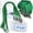 Green-4 X 3 inches, variant on 4x3 Name Tags Badge Holder With Lanyard 50 Pack Waterproof Horizontal Id And 50 Lanyards Nametag For Conferences Events Meetings (black 4 X 3 Inches)