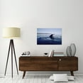 thumbnail image 2 of Global Gallery Flip Nicklin,'Blue Whale tail, Sea of Cortez, Mexico' Stretched Canvas Artwork, 2 of 3
