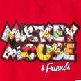 thumbnail image 5 of Disney Mickey Mouse Goofy Donald Duck Fleece Sweatshirt and Twill Jogger Pants Outfit Set Toddler to Big Kid, 5 of 5