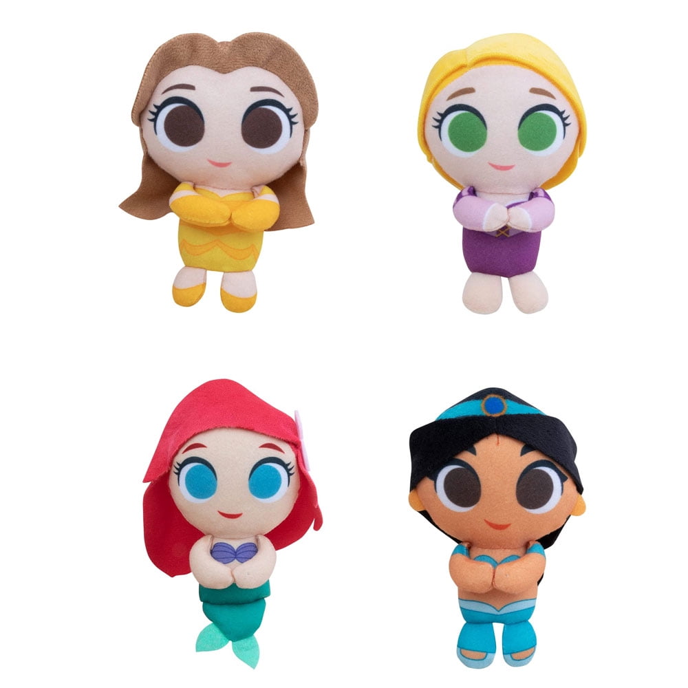 Disney Princess - Ultimate Glow 4-Pack: Ariel, Jasmine, Rapunzel, Moana