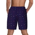 thumbnail image 2 of Lsque Mens Swim Trunks Mathematical Symbols Pattern - Bathing Suit Compression Liner - Beach Swim Shorts Swimwear - (S-3XL) - Stretch Quick Dry -3X-Large, 2 of 9