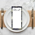 thumbnail image 3 of Koyal Wholesale Marble Agate Printable Wedding Paper Menu Cards for DIY Printer, Pack of 52, 3 of 5
