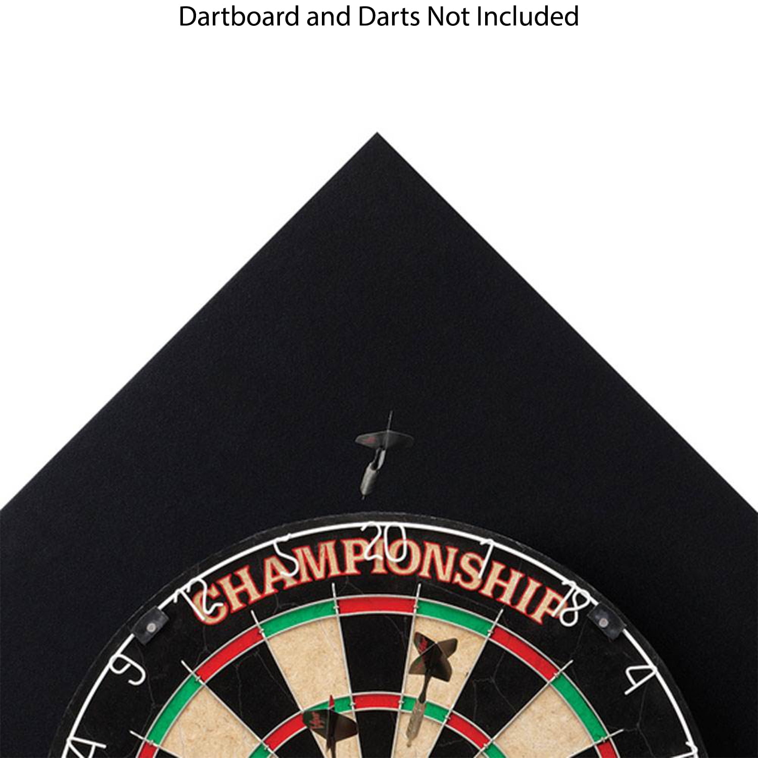 Viper EVA V-Foam Steel Tip Dart Wall Protector Backing Surround Backboard, Black