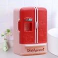 thumbnail image 4 of Mini Fridge Toy Cute Realistic Small Simulated Nice-looking Decorative Openable 1/12 Dollhouse Kitchen Furniture Food Toy for Micro Landscape, 4 of 6